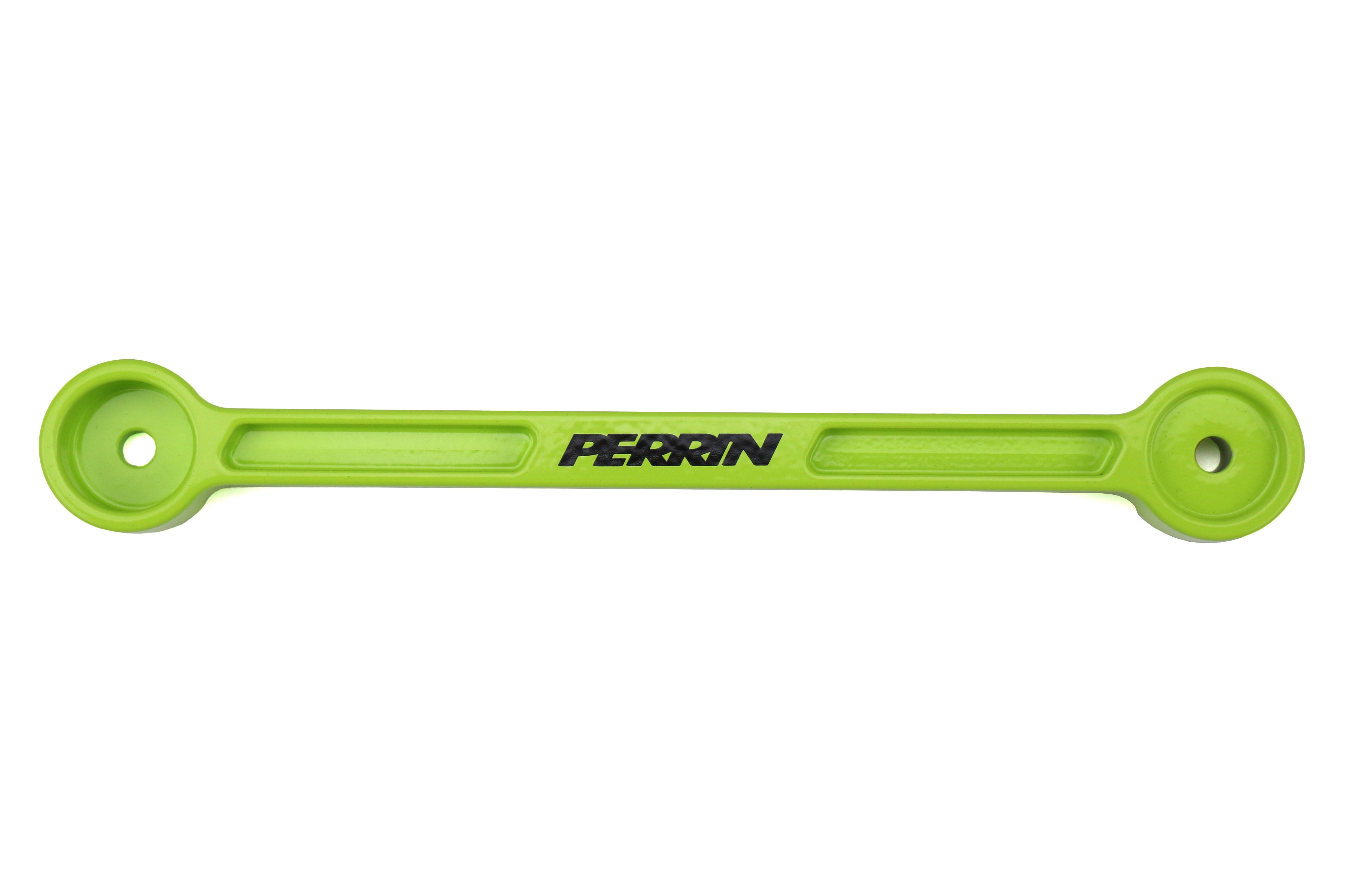 PERRIN Battery Tie Down Neon Yellow - 2002-2021 Subaru WRX / STI / 2013-2020 BRZ / Scion FR-S / Toyota 86